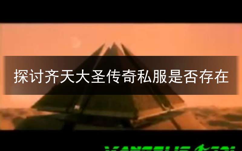 探讨齐天大圣传奇私服是否存在